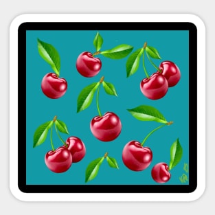 Cherry Pattern Sticker